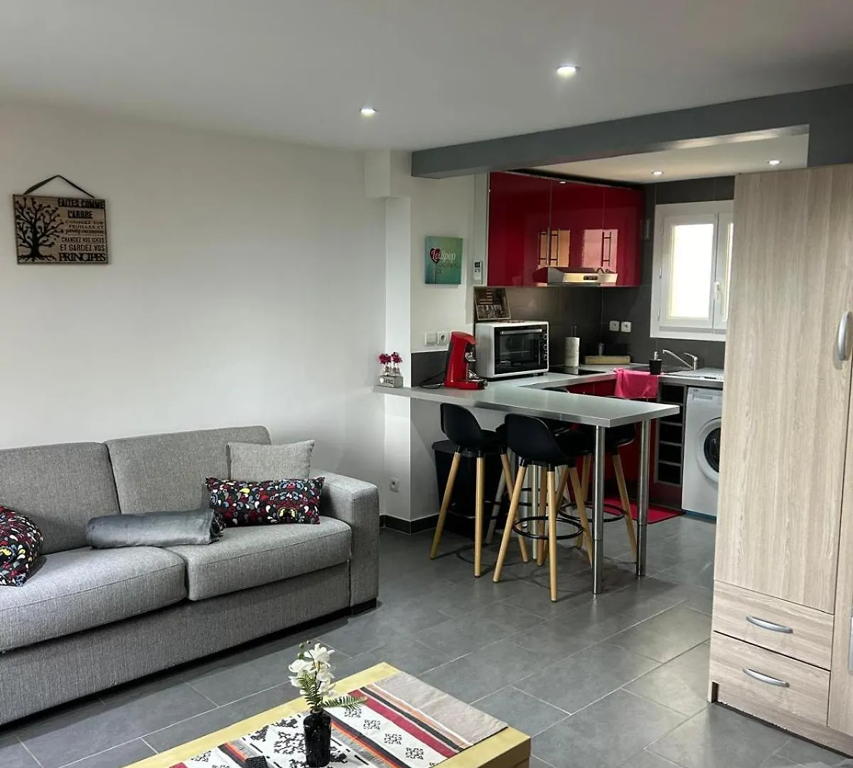 アパート Studio Face A La Mer Villeneuve Loubet